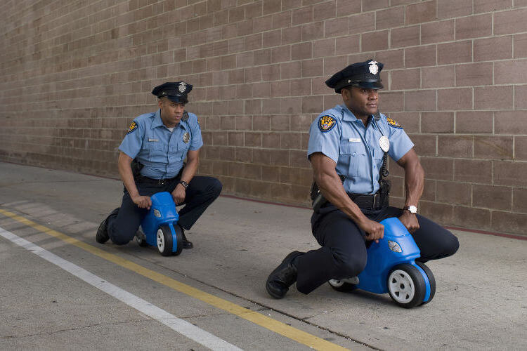 Montagna-Law-Police-On-Toy-Bikes