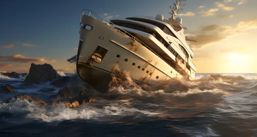 Ferry boat sinking